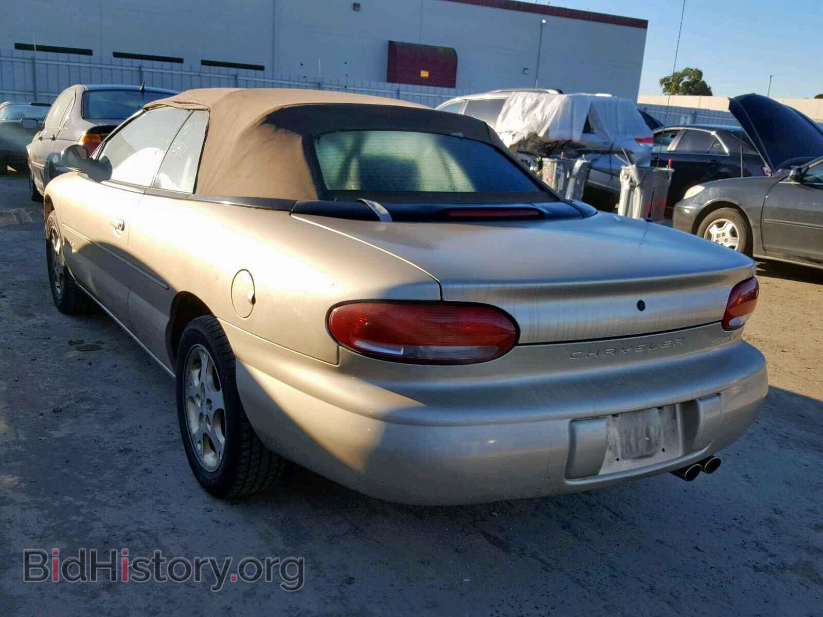1998 CHRYSLER SEBRING - VIN: 3C3EL55H8WT338870 - Фото 3