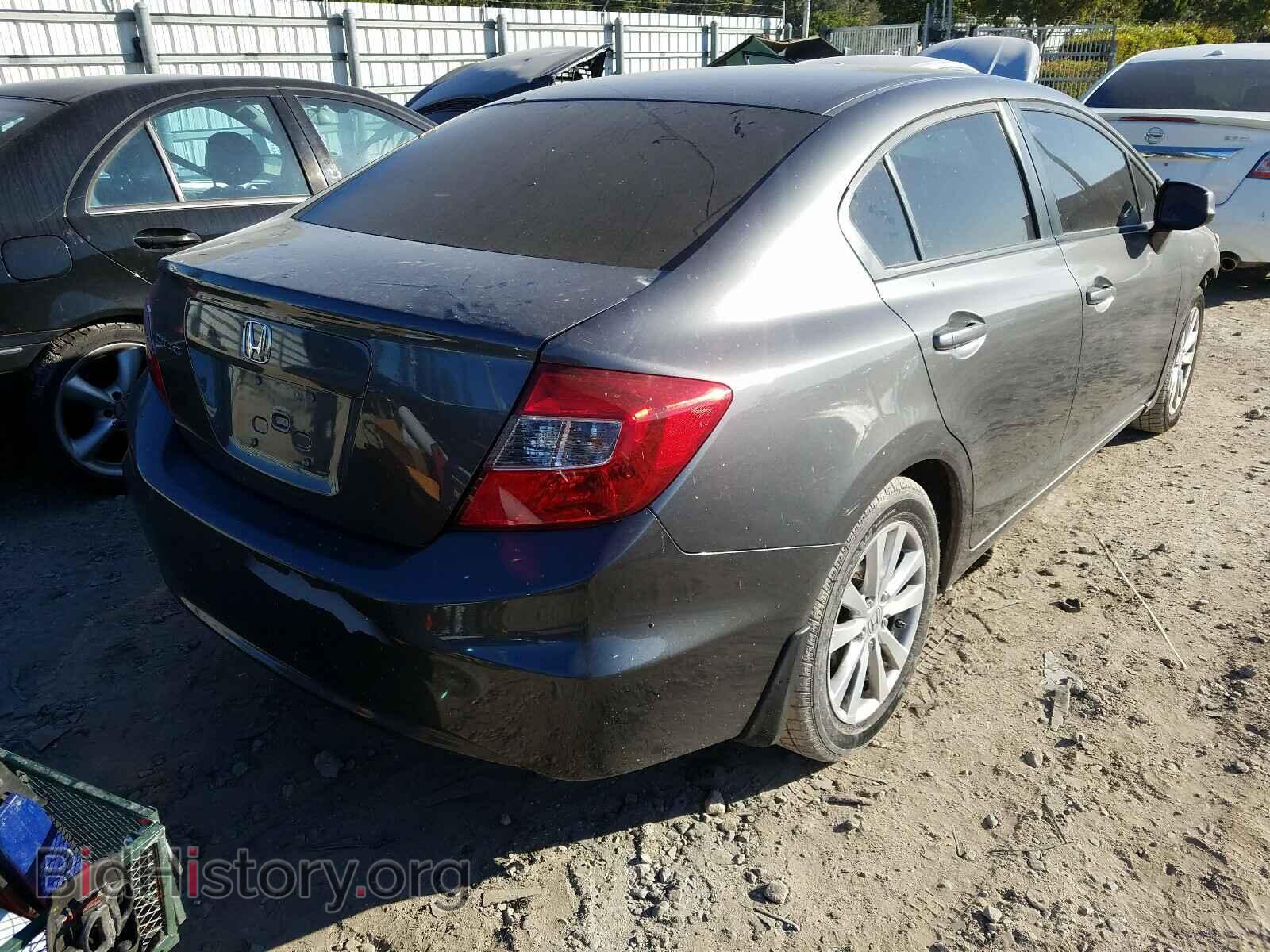 2012 HONDA CIVIC - VIN: 2HGFB2F83CH329306 - Фото 4