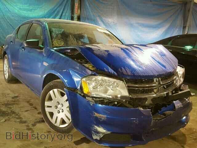 Фотография 1C3CDZAB6DN548247 - DODGE AVENGER 2013