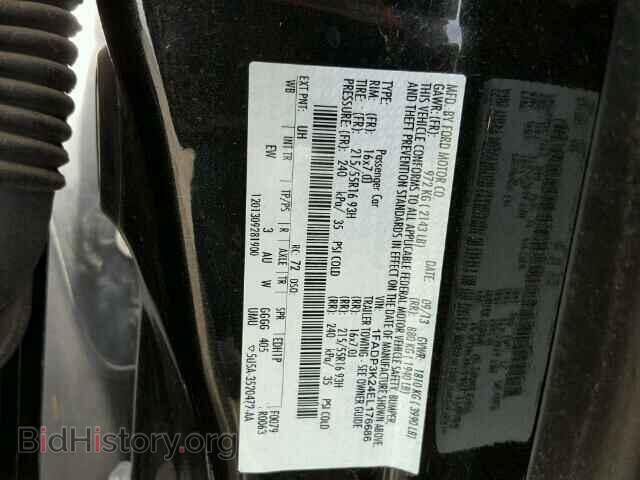 2014 FORD FOCUS - VIN: 1FADP3K24EL176686 - Фото 10