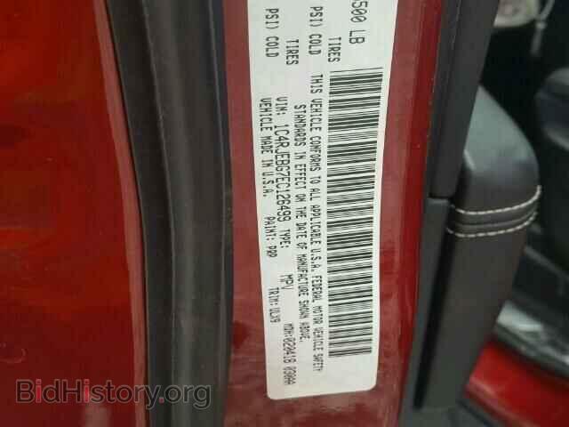 2014 JEEP CHEROKEE - VIN: 1C4RJEBG7EC126499 - Фото 10