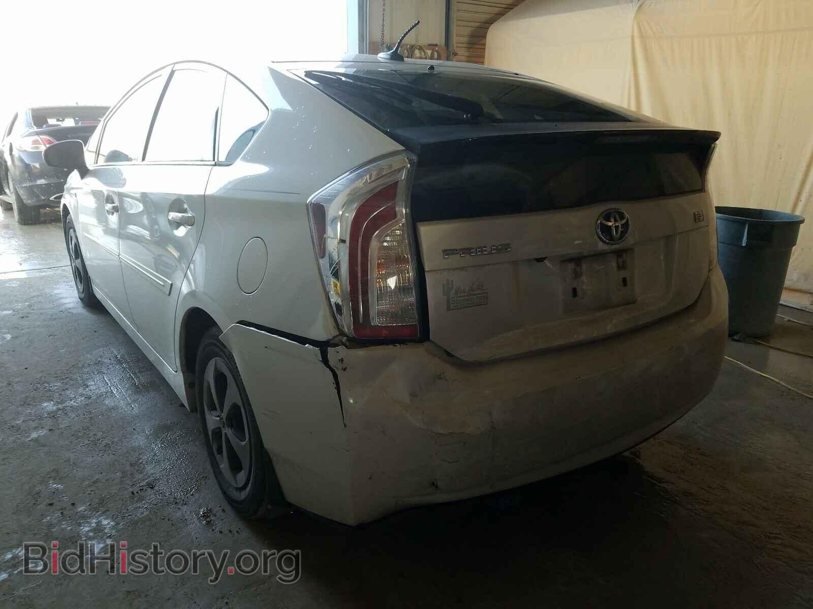 2012 TOYOTA PRIUS - VIN: JTDKN3DU3C5501187 - Фото 3