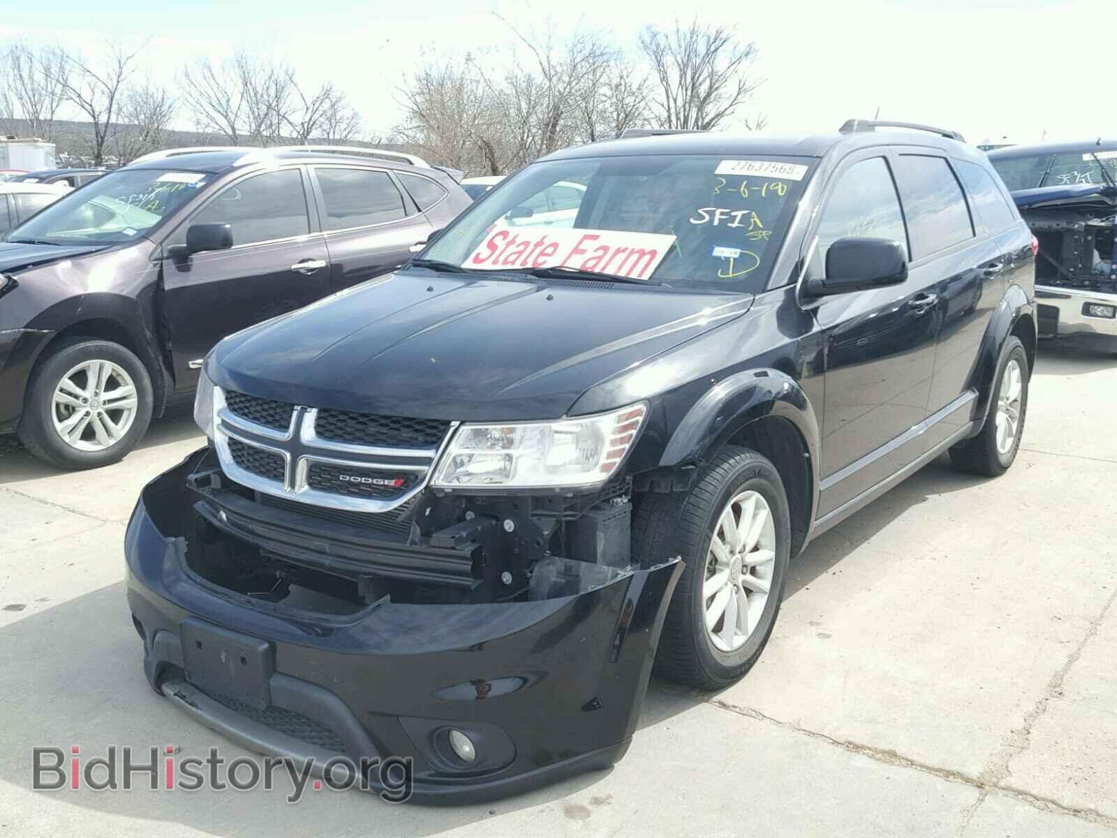 2015 DODGE JOURNEY - VIN: 3C4PDCBG9FT524743 - Фото 2
