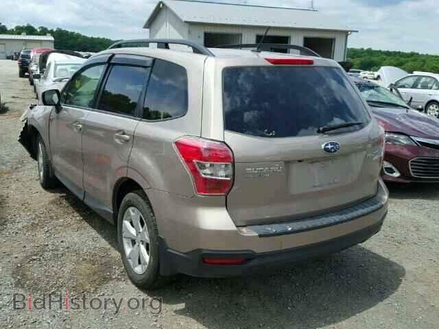 2015 SUBARU FORESTER - VIN: JF2SJADC9FH506292 - Фото 3
