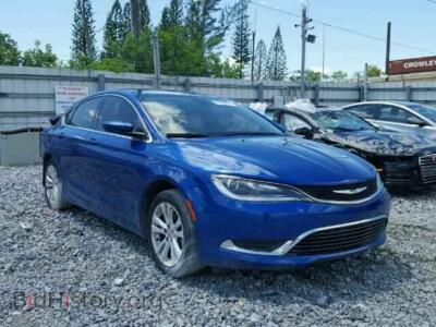 2015 Chrysler 200 200 Limite, синий — VIN 1C3CCCAB5FN632448, Copart