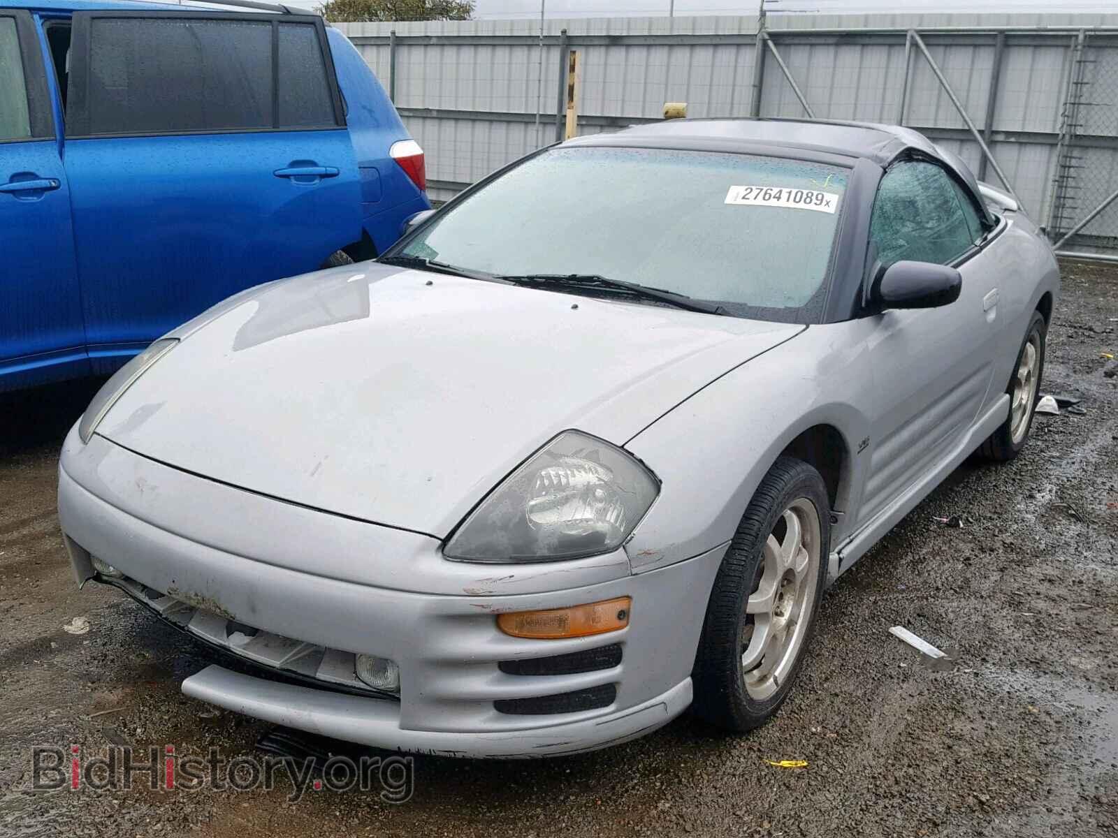 2001 MITSUBISHI ECLIPSE - VIN: 4A3AE55H51E001213 - Фото 2