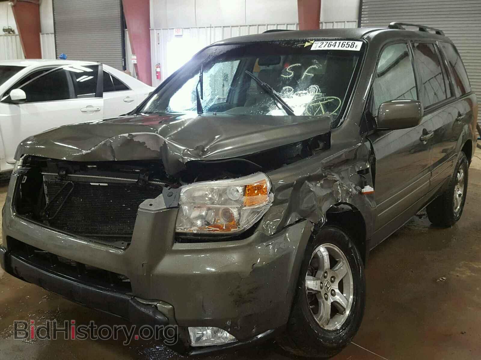 2006 HONDA PILOT - VIN: 2HKYF18486H523549 - Фото 2