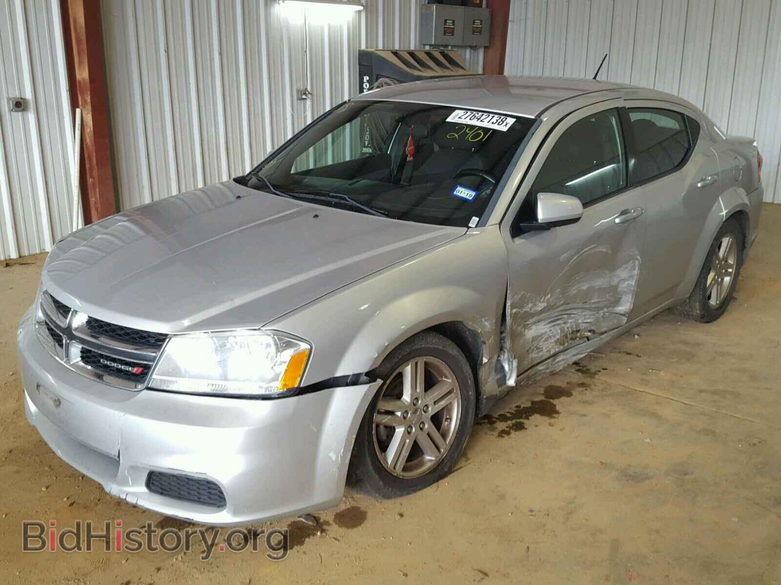 2012 DODGE AVENGER - VIN: 1C3CDZCB7CN272401 - Фото 2