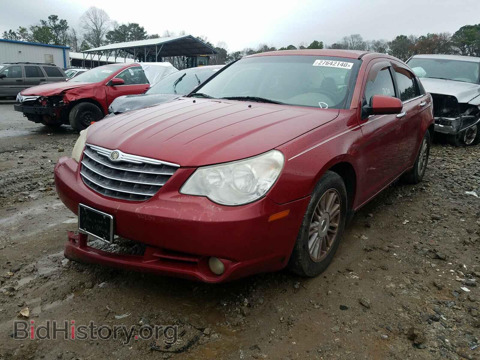2007 CHRYSLER SEBRING - VIN: 1C3LC66K67N526585 - Фото 2