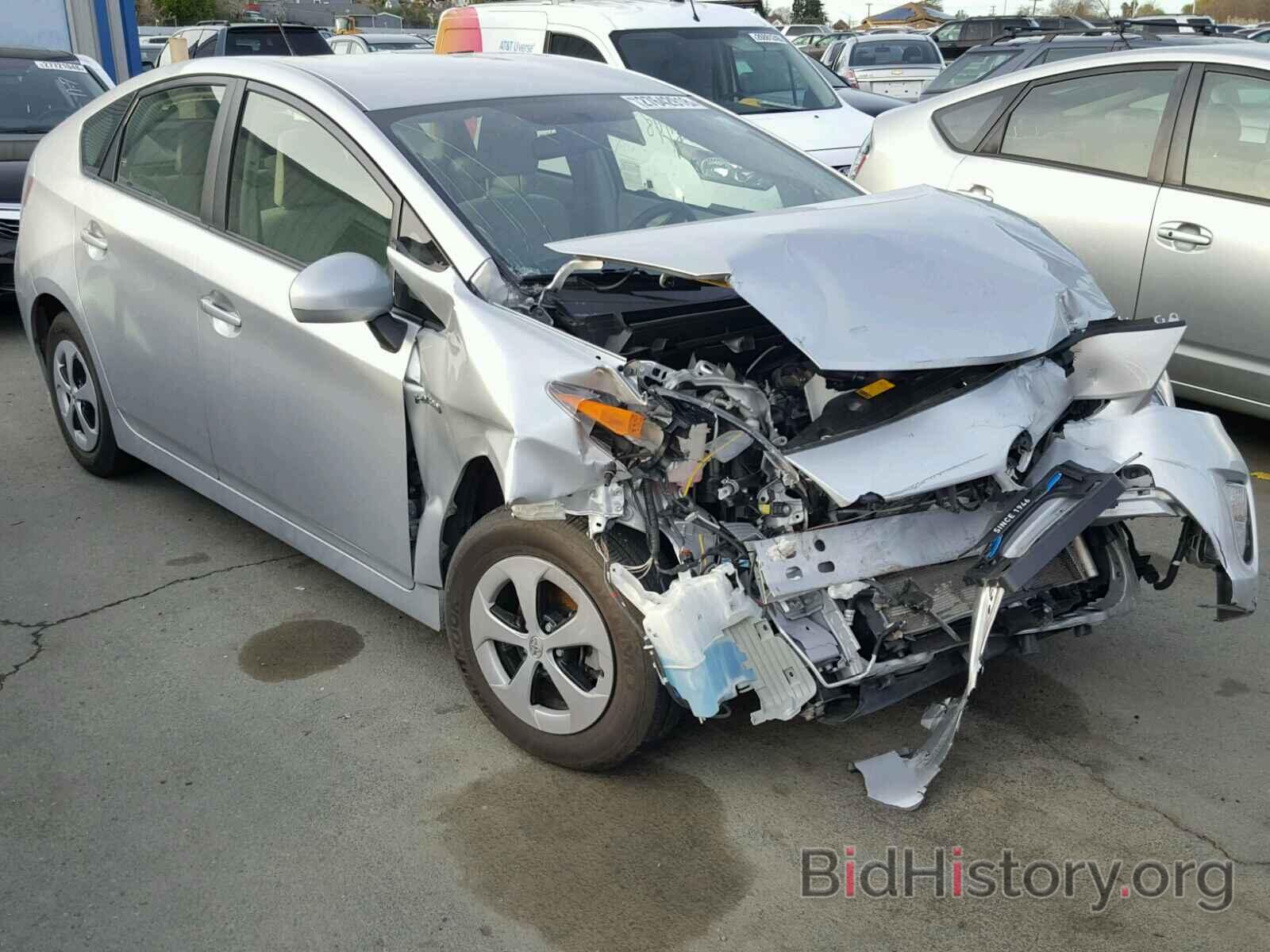 Фотография JTDKN3DU5E0383952 - TOYOTA PRIUS 2014