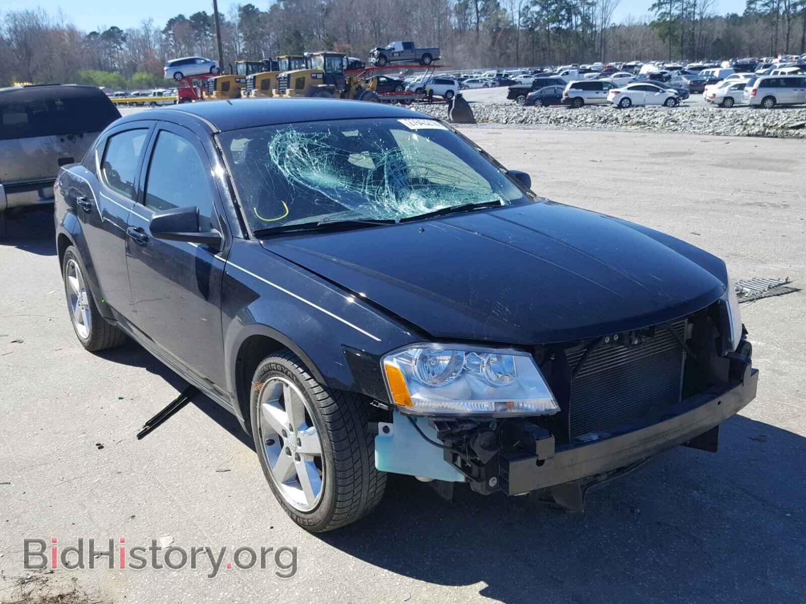Фотография 1C3CDZAB0DN658338 - DODGE AVENGER 2013