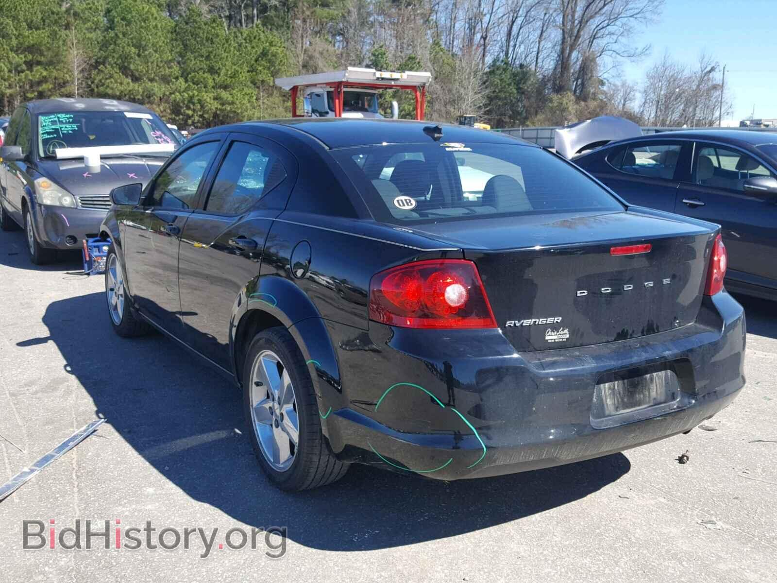 2013 DODGE AVENGER - VIN: 1C3CDZAB0DN658338 - Фото 3