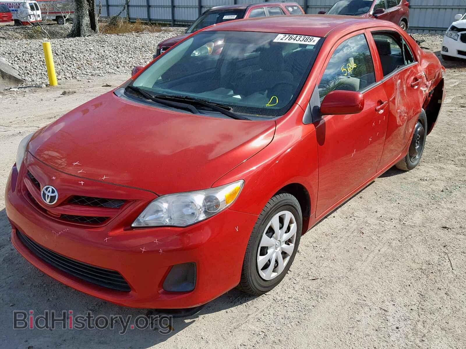 2013 TOYOTA COROLLA BA - VIN: 2T1BU4EEXDC924594 - Фото 2