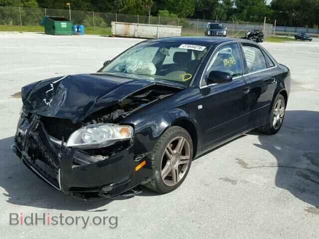 2007 AUDI A4 - VIN: WAUAF78E67A270668 - Фото 2