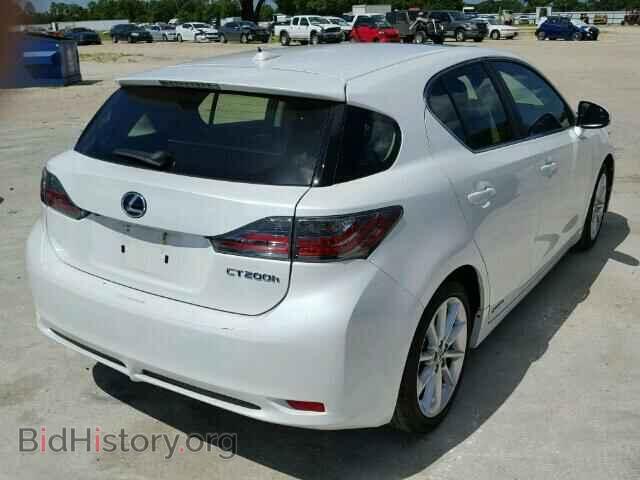 2013 LEXUS CT 200 - VIN: JTHKD5BHXD2132964 - Фото 4