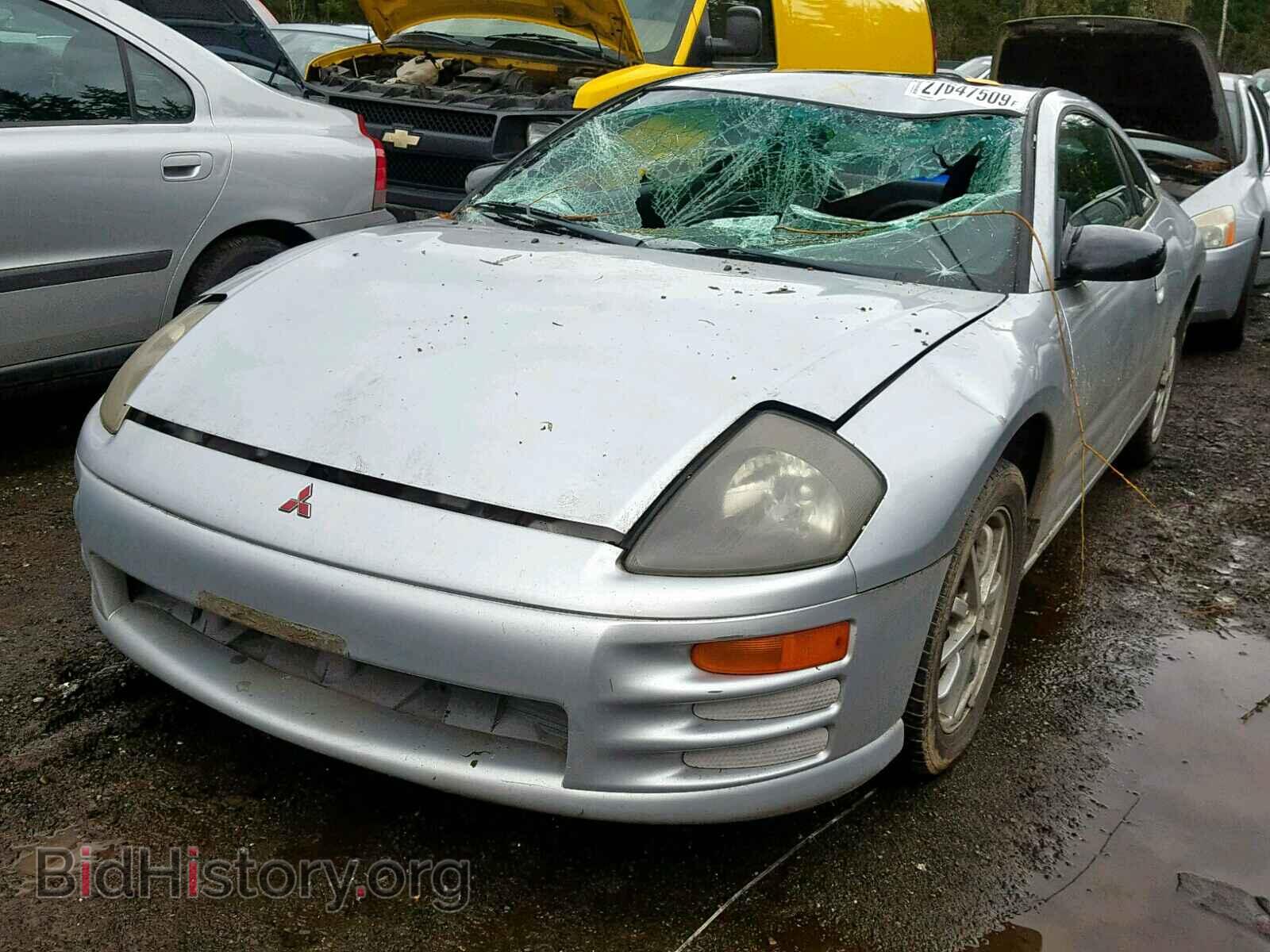 2001 MITSUBISHI ECLIPSE - VIN: 4A3AC44G01E022320 - Фото 2