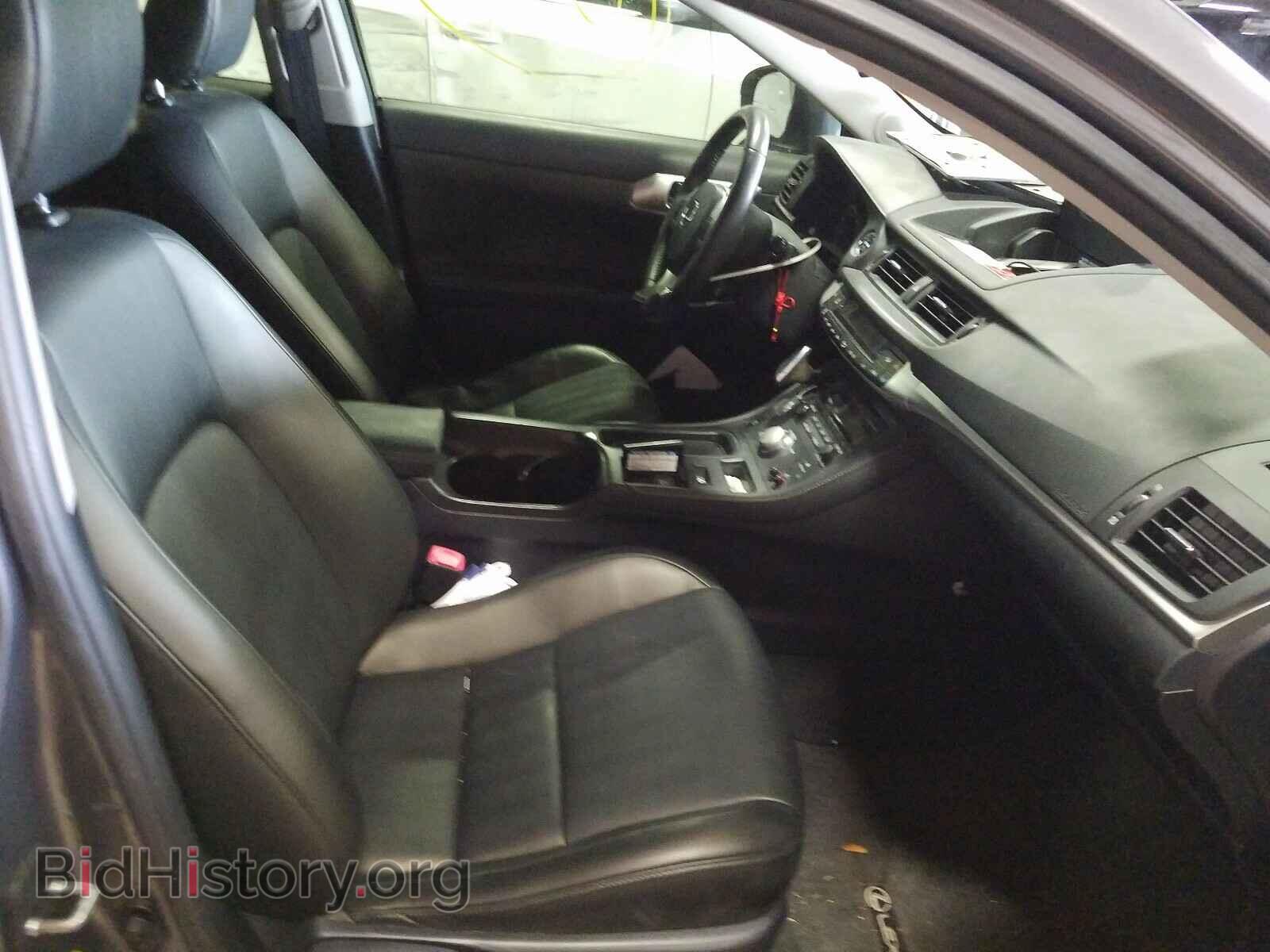 2012 LEXUS CT 200 - VIN: JTHKD5BHXC2117315 - Фото 5