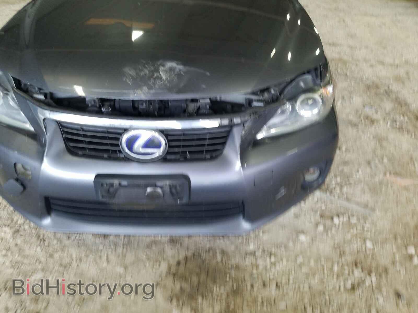 2012 LEXUS CT 200 - VIN: JTHKD5BHXC2117315 - Фото 9