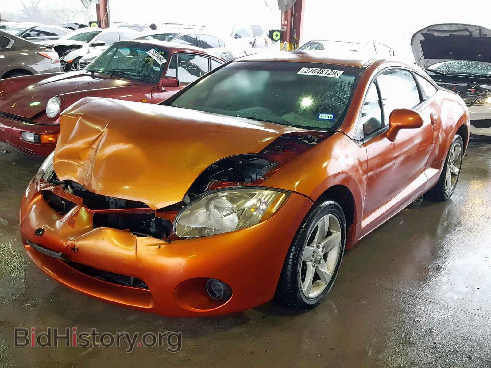 2006 MITSUBISHI ECLIPSE - VIN: 4A3AK24F66E059068 - Фото 2