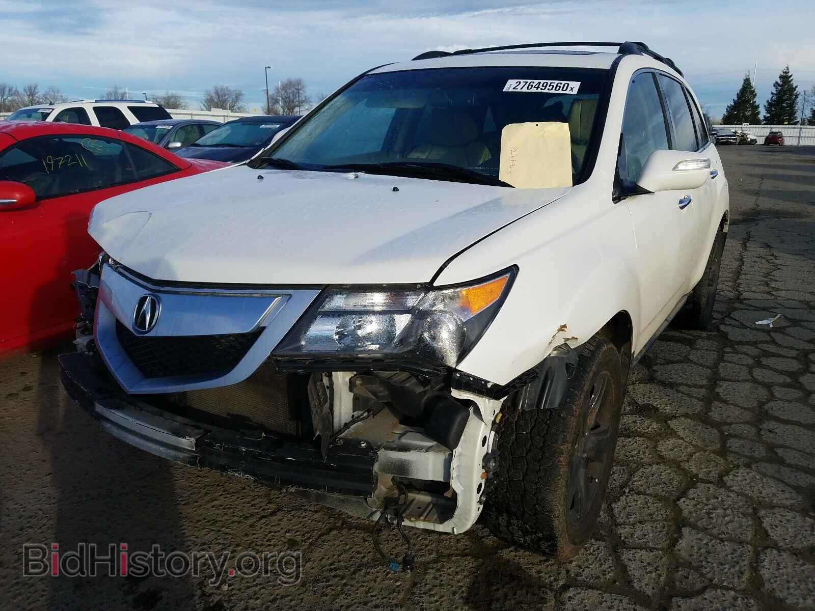 2011 ACURA MDX - VIN: 2HNYD2H22BH535512 - Фото 2
