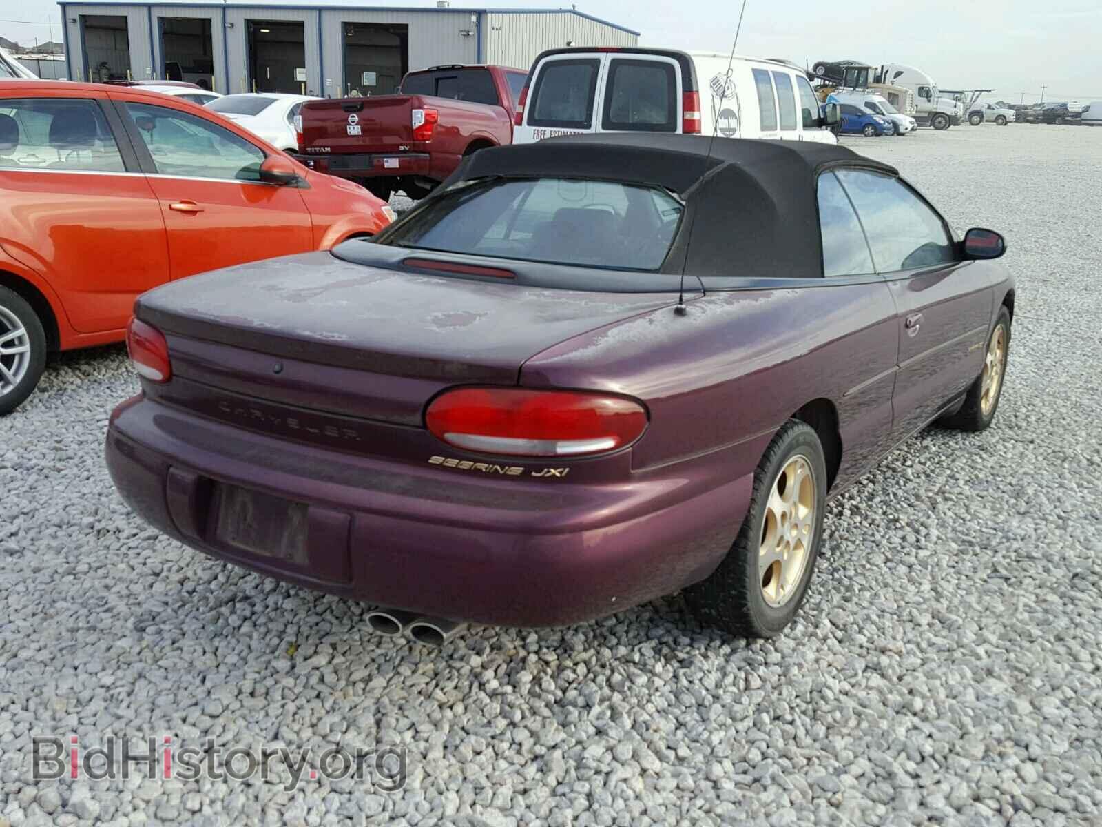 1998 CHRYSLER SEBRING - VIN: 3C3EL55H3WT330529 - Фото 4