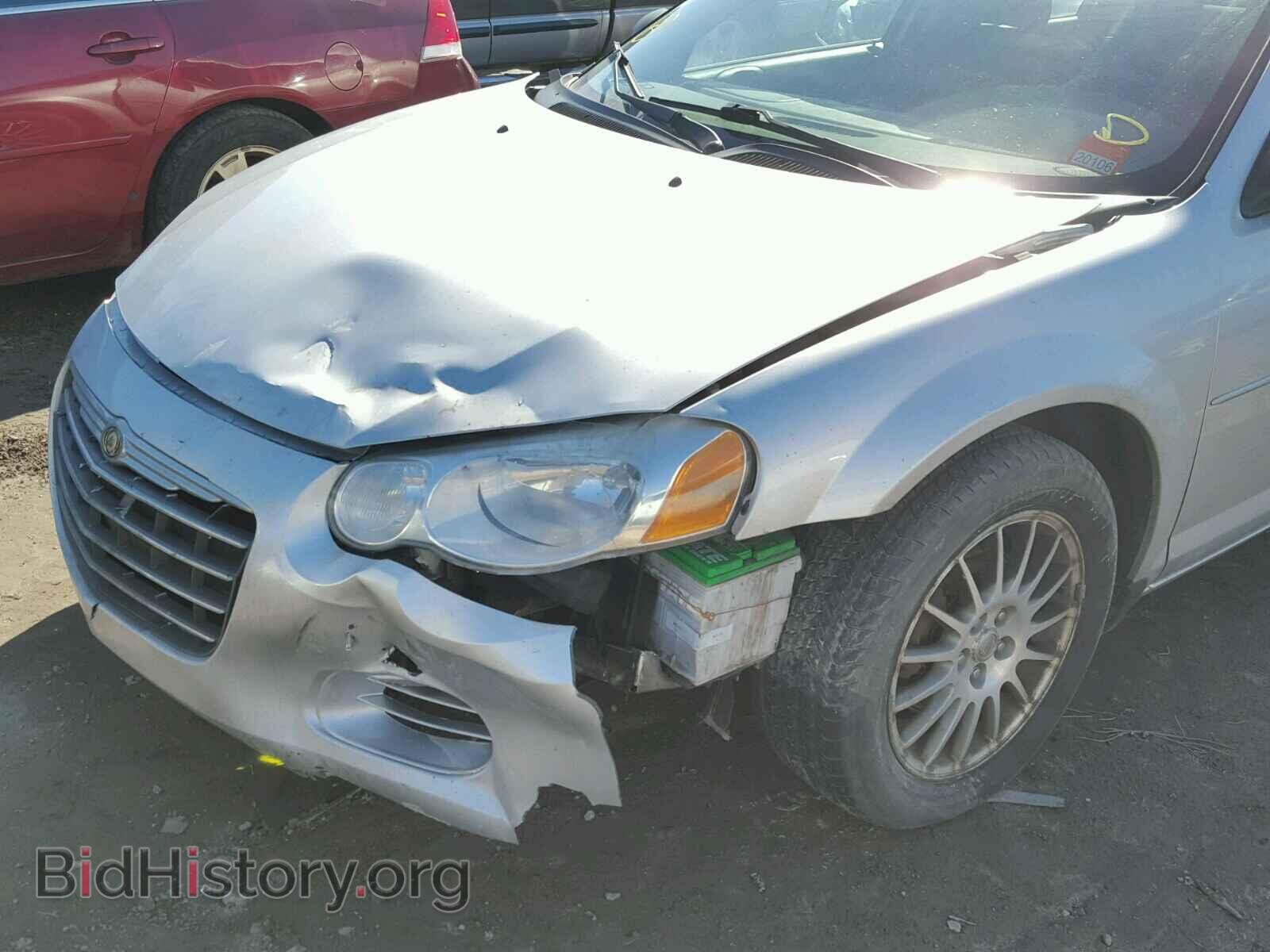 2004 CHRYSLER SEBRING - VIN: 1C3EL46J84N375006 - Фото 9