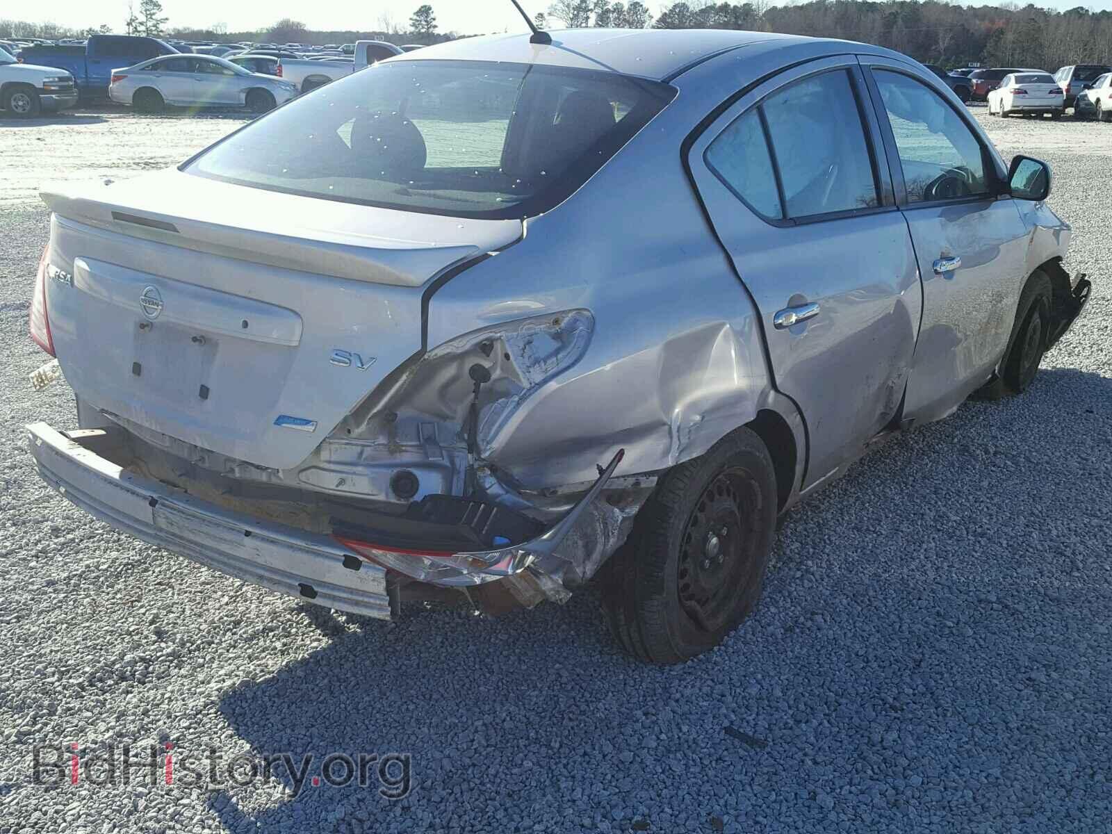 2014 NISSAN VERSA - VIN: 3N1CN7AP1EL832396 - Фото 4