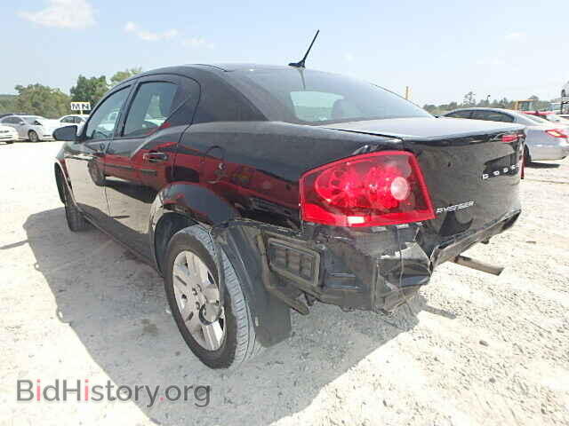 2011 DODGE AVENGER - VIN: 1B3BD4FB5BN587817 - Фото 3