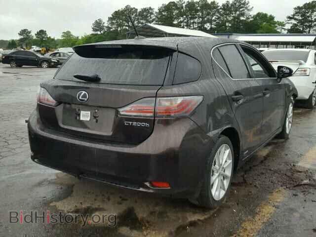 2012 LEXUS CT 200 - VIN: JTHKD5BHXC2049775 - Фото 4