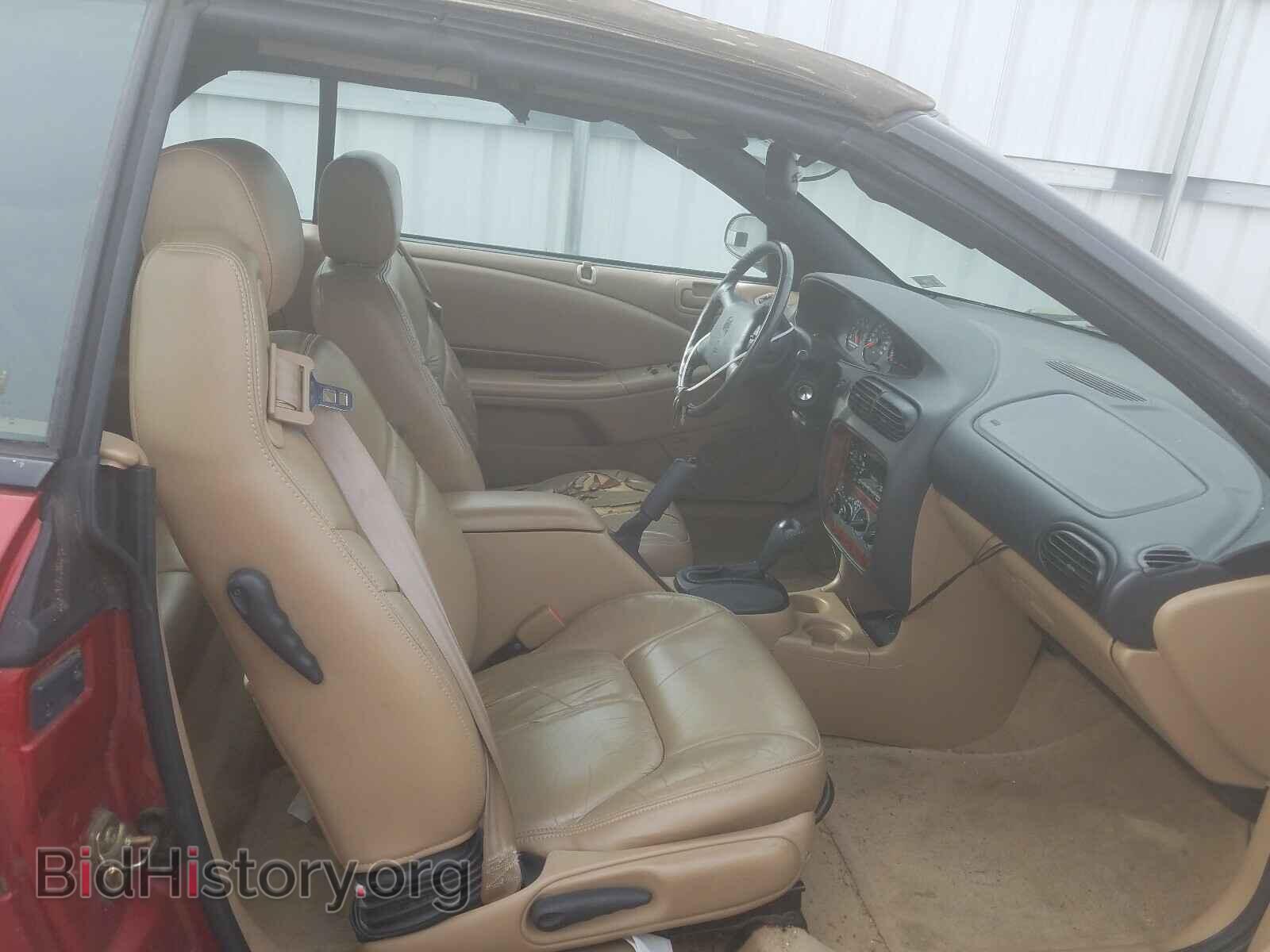 1999 CHRYSLER SEBRING - VIN: 3C3EL55H1XT598738 - Фото 5