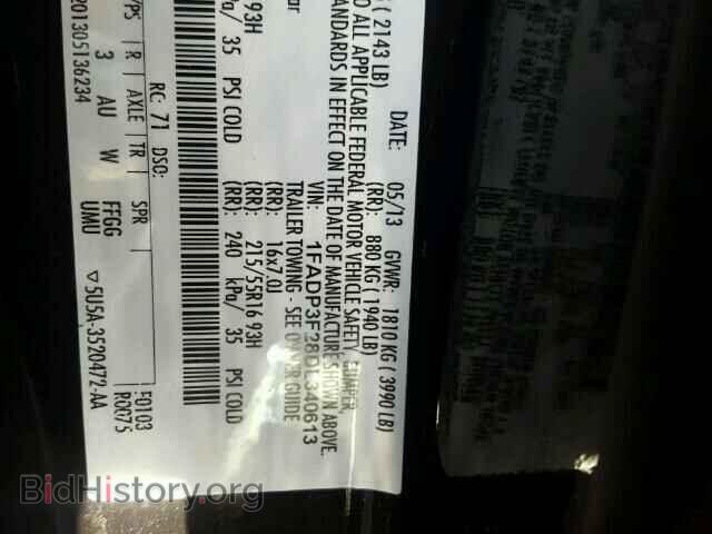 2013 FORD FOCUS - VIN: 1FADP3F28DL340613 - Photo 10
