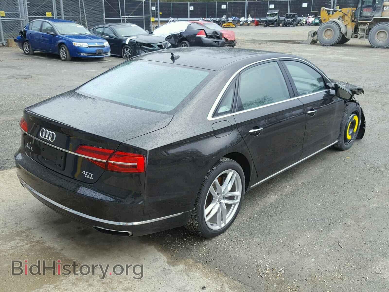 2015 AUDI A8 - VIN: WAU32AFD6FN028854 - Фото 4