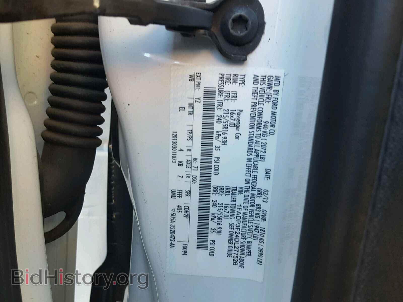 2013 FORD FOCUS - VIN: 1FADP3F24DL277526 - Photo 10