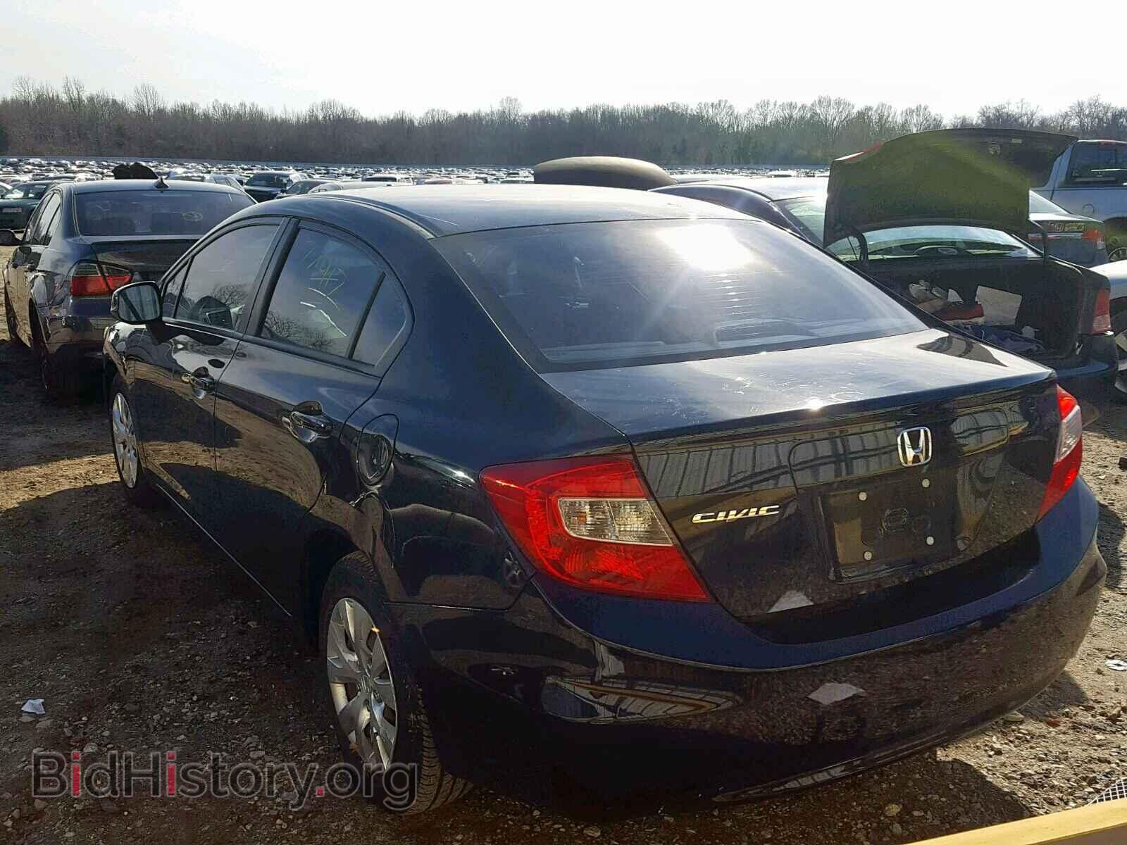 2012 HONDA CIVIC LX - VIN: 19XFB2F54CE343361 - Фото 3