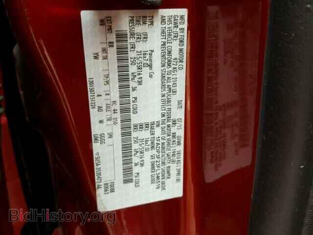 2015 FORD FOCUS - VIN: 1FADP3F23FL346516 - Фото 10