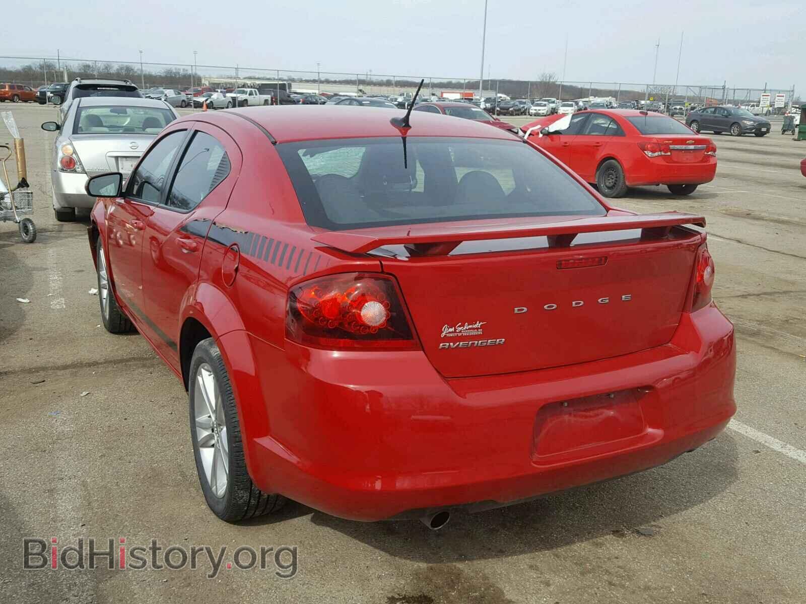 2012 DODGE AVENGER - VIN: 1C3CDZEG3CN133813 - Фото 3