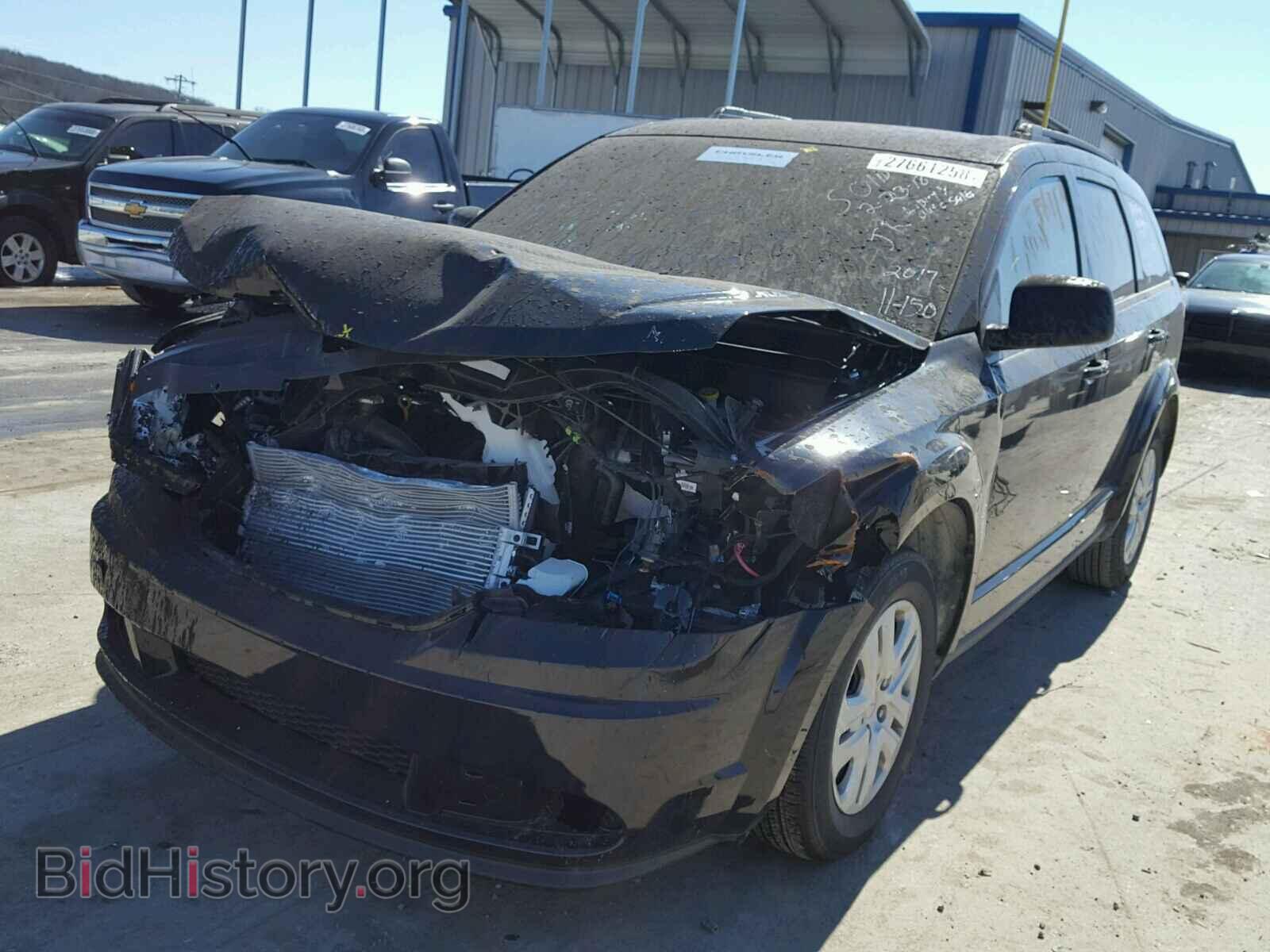 2017 DODGE JOURNEY - VIN: 3C4PDCAB6HT676133 - Фото 2