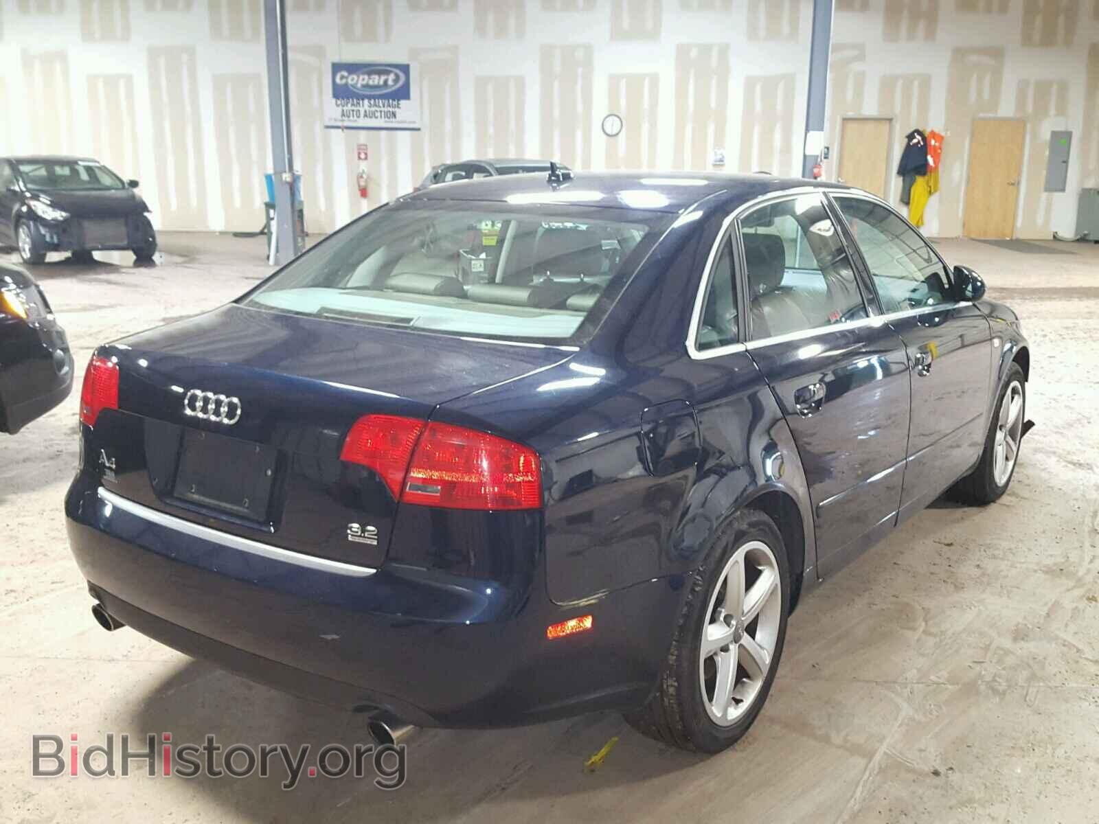 2007 AUDI A4 - VIN: WAUDH78E97A254441 - Фото 4