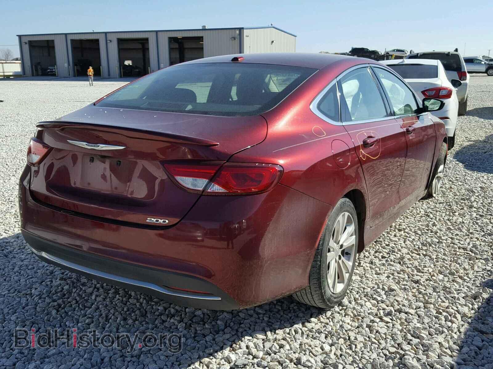 2015 CHRYSLER 200 - VIN: 1C3CCCAB3FN554509 - Photo 4