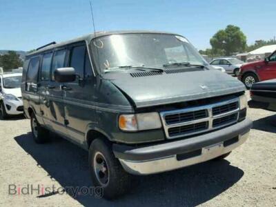 1996 Dodge RAM VAN RAM Van B2, green — VIN 2B6HB21Y0TK119221, Copart