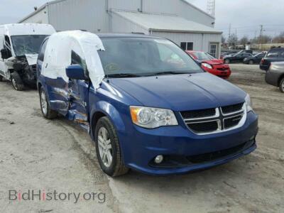 2011 Dodge CARAVAN Grand Cara, blue — VIN 2D4RN5DG4BR629396, Copart