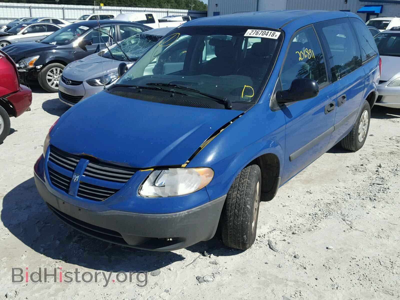 2006 DODGE CARAVAN - VIN: 1D4GP25B16B566541 - Фото 2