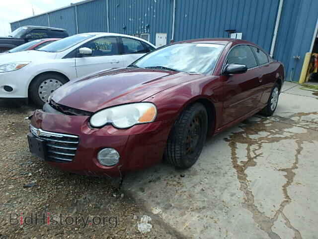 2004 CHRYSLER SEBRING - VIN: 4C3AG42G94E099446 - Фото 2