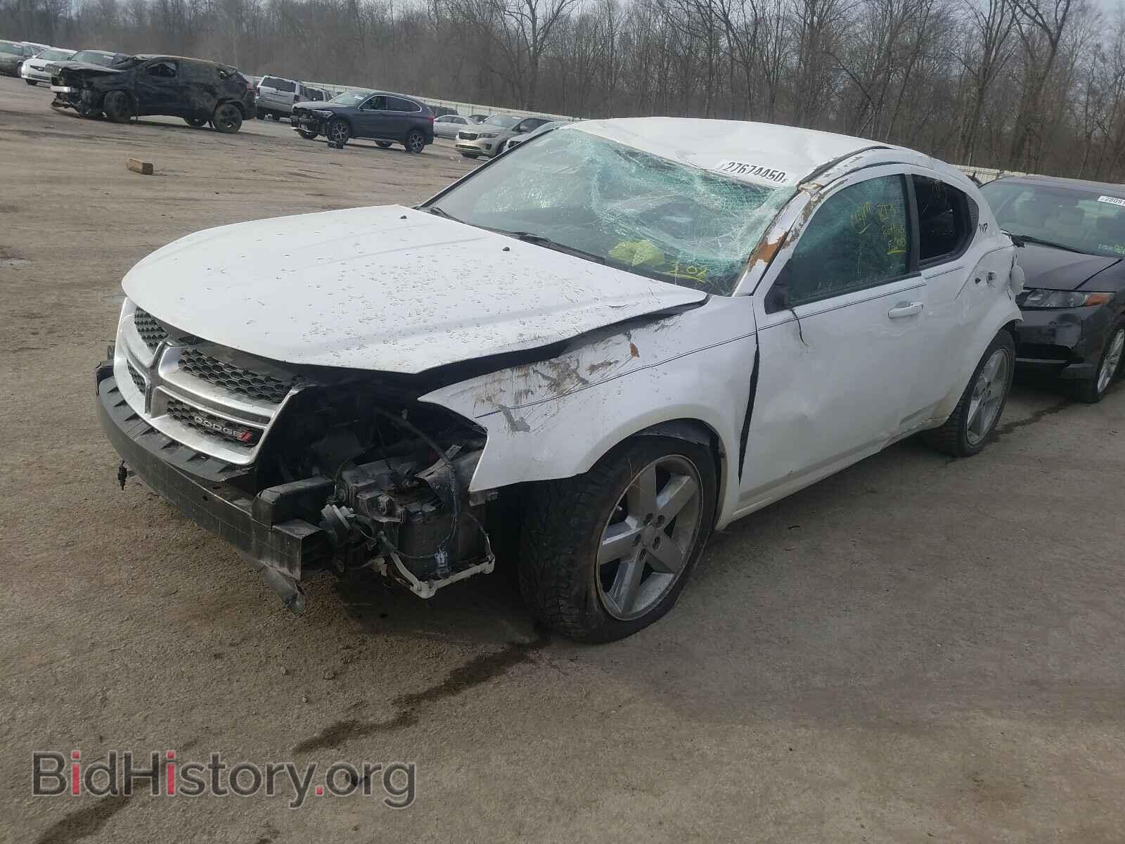 2013 DODGE AVENGER - VIN: 1C3CDZAB7DN565283 - Фото 2