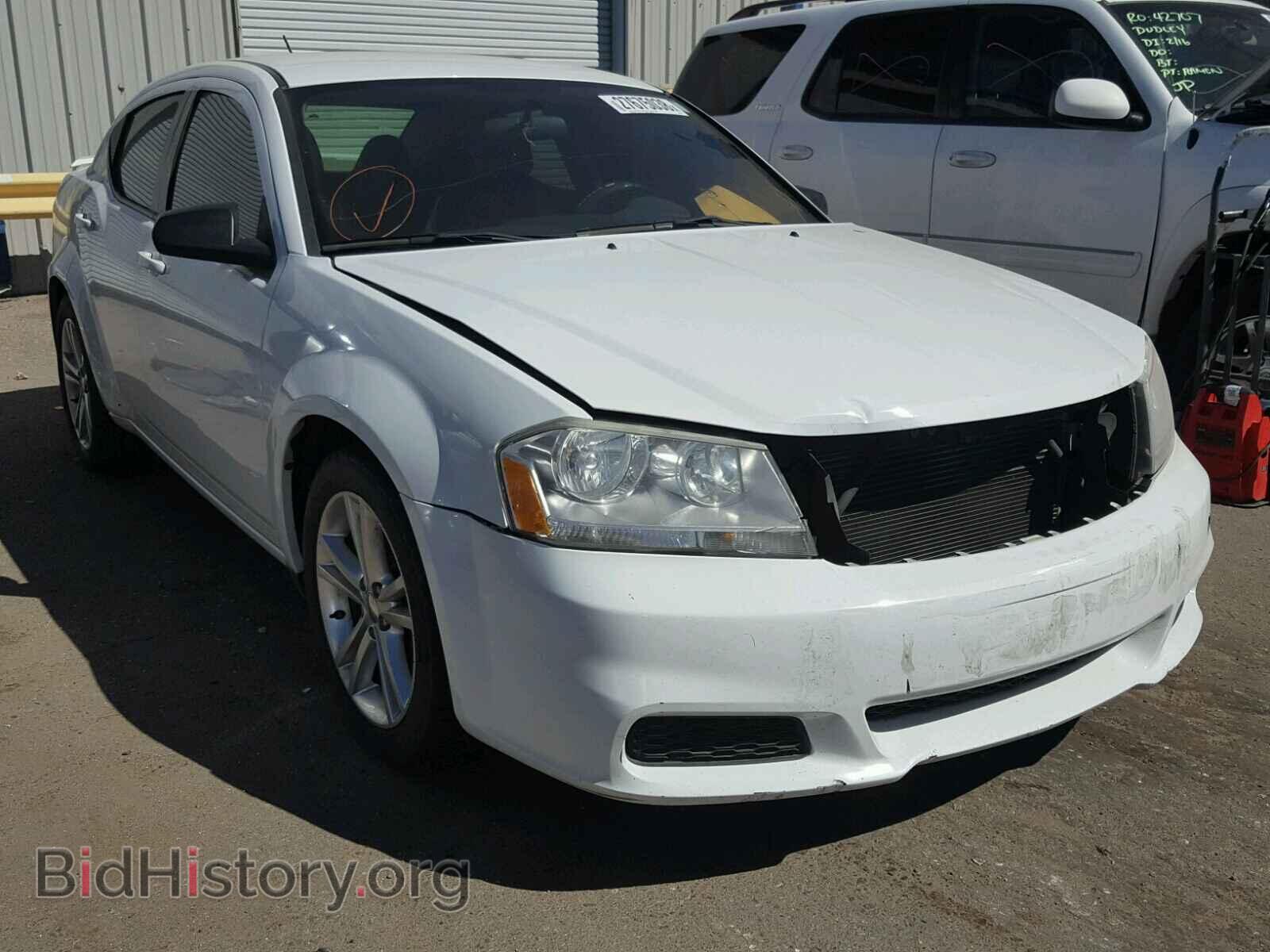 Фотография 1C3CDZAG4CN315879 - DODGE AVENGER 2012