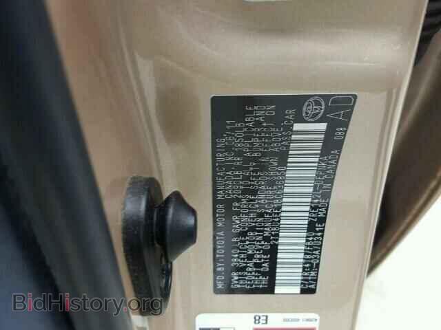 2011 TOYOTA COROLLA - VIN: 2T1BU4EE1BC636850 - Фото 10