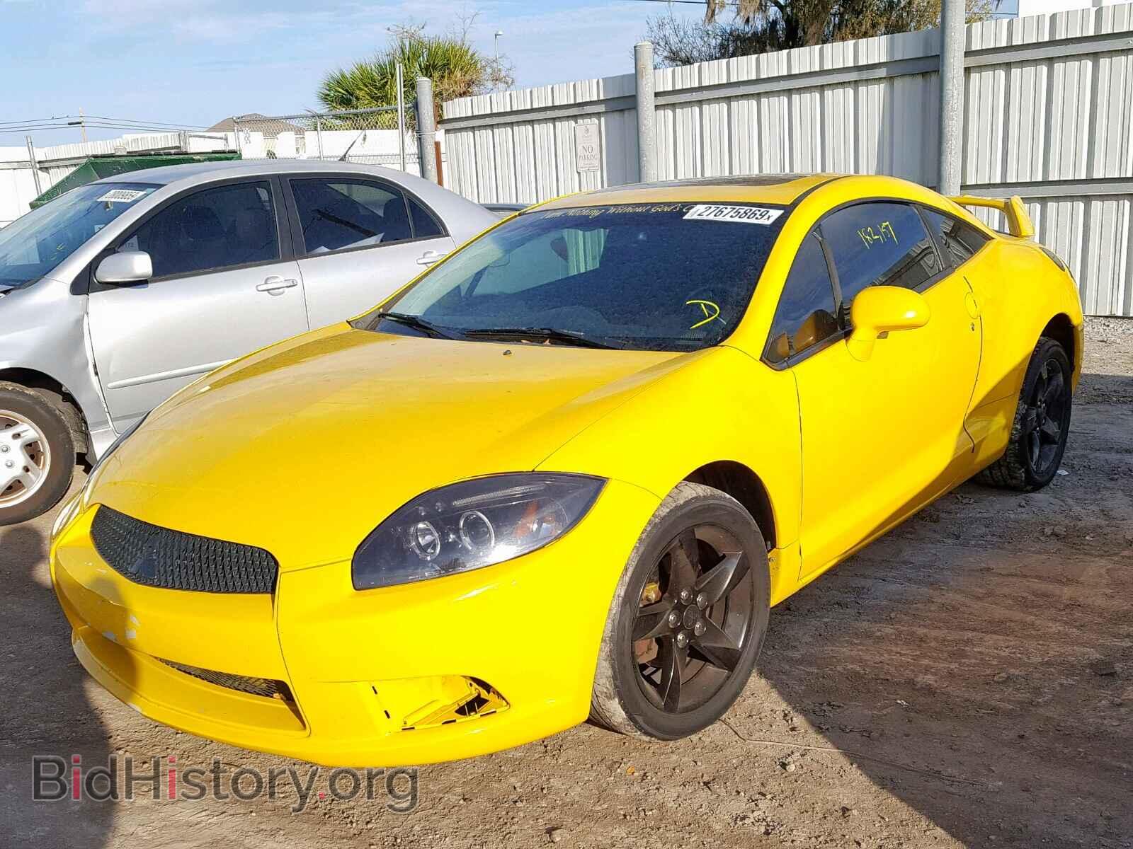2009 MITSUBISHI ECLIPSE - VIN: 4A3AK24F09E034249 - Фото 2