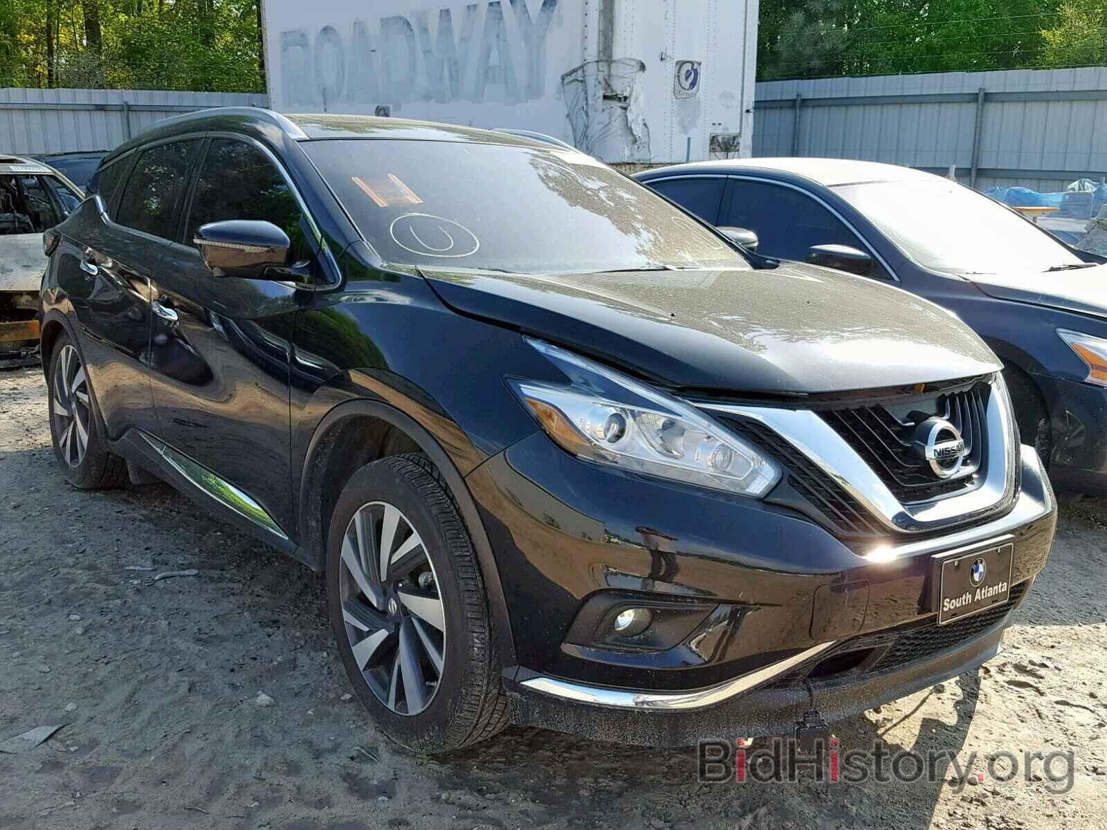 Фотография 5N1AZ2MG7GN171317 - NISSAN MURANO S 2016