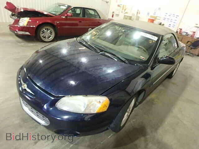 2001 CHRYSLER SEBRING - VIN: 1C3EL55U41N637357 - Фото 2
