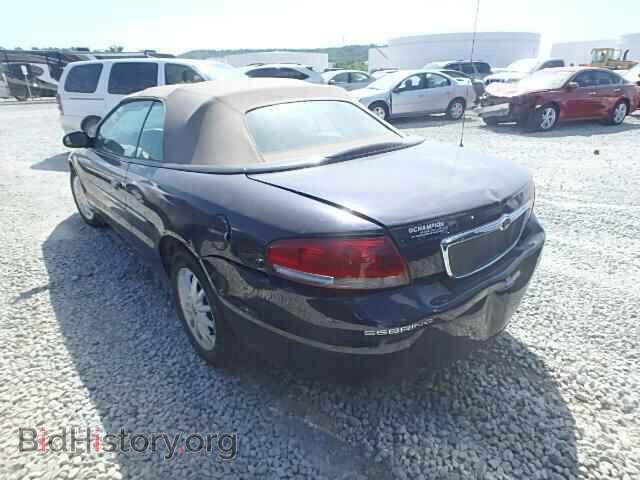 2001 CHRYSLER SEBRING - VIN: 1C3EL55U41N637357 - Фото 3